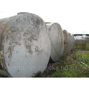 Емкости-резервуары горизонтальные стальные БУ на 50 м3 конусные фотография