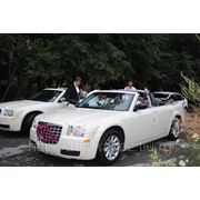Прокат аренда кабриолет крайслер на свадьбу фото