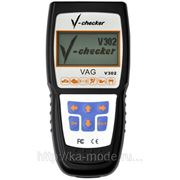 Портативный сканер V-checker OBD-II v302 VAG фото