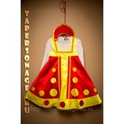Прокат детского костюма «Русский народный» для девочки. фото