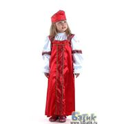 Прокат детского костюма «Русский народный» для девочки. фото