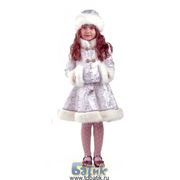 Прокат детского карнавального костюма «Снегурочка» фото
