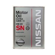 Масло моторное NISSAN EXTRA SAVE X SN 0W-20 фото