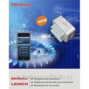 Автосканер Launch MD4MyCar на iPhone фотография