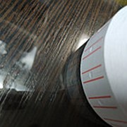 Этикет-лента прямоугольная белая с красной полосой 21.5х12 мм (10 рулонов по 1000 этикеток)