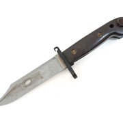 ММГ штык-нож АК ШНС-001-01 (для АКМ) в коробке, коричн. рукоятка