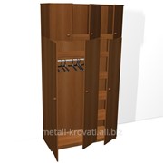 Шкаф для одежды трехстворчатый с антресолью из ДСП 16мм, кромка ПВХ 0,4мм ШО-4