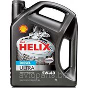 Масло моторное Shell DIESEL 5W40 Helix ULTRA 4л фотография