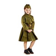 Военная форма Платье ВОВ Люкс возраст 1-2 года фотография