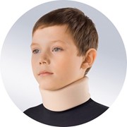 Бандаж шейный (ортопедический воротник) шина Шанца высотой 7,5см для детей младшего и среднего школьного возраста ШВД ОРТО фотография