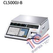 Торговые весы с печатью этикеток CAS CL5000 Jr. 1С v8.2 - совместимо!