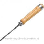 Стамеска-долото ЗУБР “ЭКСПЕРТ“ полукруглая с деревянной ручкой, хромованадиевая сталь, 6мм фото