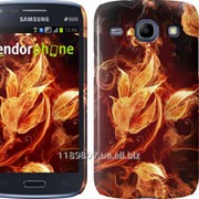 Чехол на Samsung Galaxy Core i8262 Огненные цветы 1100c-88 фото