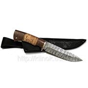 Купить нож Лань (Дамаск) от производителя (кузнец Марушин А.И.) фото
