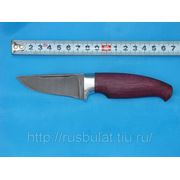 Нож «Костромич» клинок из дамасской стали рукоять: амарант фото