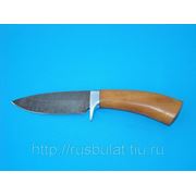Нож «Соболь-2» клинок из дамасской стали рукоять: кусия фото