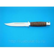 Нож «Разведчик» сталь 65Х13 рукоять: кожа, металл фото