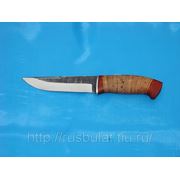 Нож «Марал» кованый сталь 95Х18 рукоять: береста фото