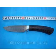 Нож «Соболь-2» клинок из дамасской стали рукоять: венге фото