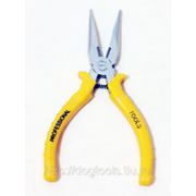 Мини длинногубцы PROFESSIONAL Tools 5 Желтая ручка никель фото