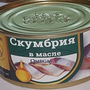 Скумбрия в масле № 5, 240 гр ГОСТ без ключа фото