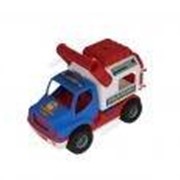 Автотранспортная игрушка Автомобиль-спасатели КонсТрак сетка Полесье фотография