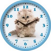 Часы настенные Салют “Котенок“ П-2Б4.5-395 фотография