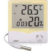 Индикатор температуры и влажности воздуха AR867 фото