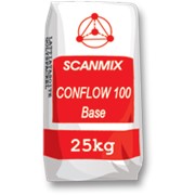 Смеси для устройства полов: "SCANMIX CONFLOW" 100 BASE (легковыравнивающаяся и быстротвердеющая смесь для пола),25кг