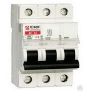 Автоматический выключатель EKF 3p10a тип C