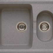 Кухонная мойка Alveus Abluo 70 POP-UP UGM-42 (615x500x200) темно-серый металлик (1044919)