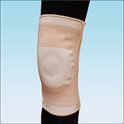 Бандаж на коленный сустав (на ногу) эластичный с ребрами жесткости C1ELS-1201