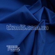 Ткань Стрейч поплин (электро-синий) 4732