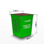 Мусорный контейнер 1,1 куб.м. толщина 2 мм фото