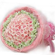 Букет цветов Очаровательные розовые розы