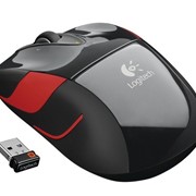 Коммутатор Logitech Mouse M525 Wireless Optical tilt wheel USB unifying receiver black фотография