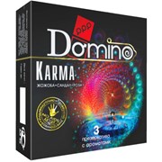 Ароматизированные презервативы domino karma - 3 шт. Domino Domino karma №3 фото