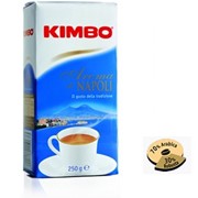 Кофе молотый Кимбо Аромат Неаполя 250гр. фото