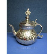 Марокканский чайник (серебро) фото