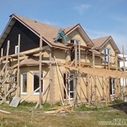 Строительство коттеджей по канадской деревянно-каркасной технологии. фото