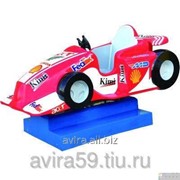 Игровой аттракцион Качалка для детей Болид фото