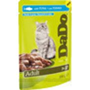 Влажный корм DaDo Adult Cat Tuna для кошек фото