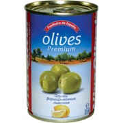 Оливки, маслины фаршированные. Оливки с лимоном Viva Oliva фото