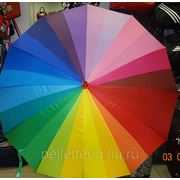 Зонт Радуга цветной фото