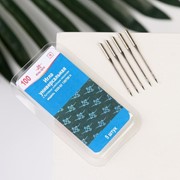 Иглы для бытовых швейных машин, универсальные, №100, 5 шт фото