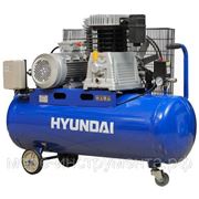 Компрессор Hyundai HY 4105, ременной, 5.5 л.с., 8 атм., объём ресивера 100 л, max произв.-ть 800 л/мин.