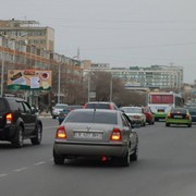 Аренда билбордов Актау Центральная дорога, 7 мкр. фото