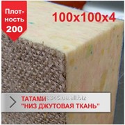 Мат Татами Boyko низ джутовая ткань JUDO 4 х 100 х 100 пл.200 фото