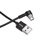 USB-кабель HOCO Micro Magnetic adsorption Hoco U20 1m угловой (черный)