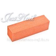 Блок для шлифовки ногтей оранжевый ZJNB-10 фото